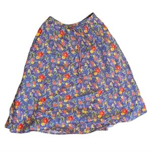 Vintage Floral‎ Women's Aline Skirt Petite Small